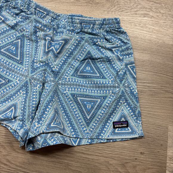 Patagonia Baggies 4" Aztec Geometric Pattern Shorts Women's XS - Picture 2 of 9